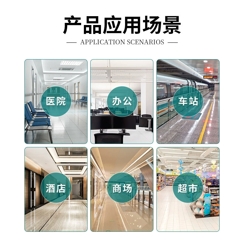 劳士 Fire emergency light, rechargeable safe evacuation sign, indicator lamp, lights, 220v