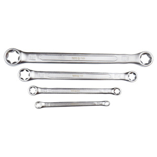 Yato Star Wrench Set 4-Piece Double-Headed Manual Set