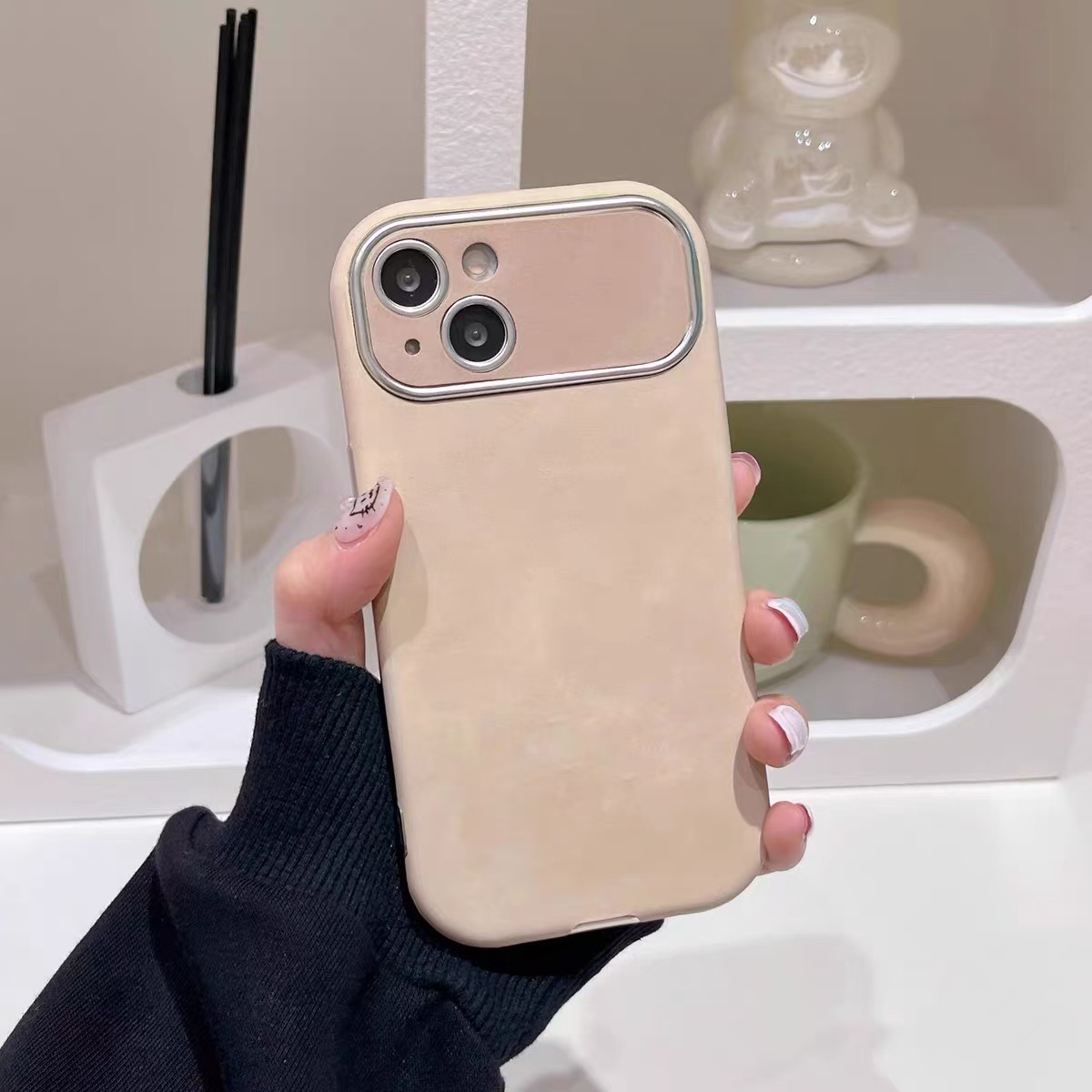 Váscara única-piel beige-ventana grande rj