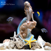 Aquarium, jewelry, decorations, realistic combined coral resin for living room, mermaid