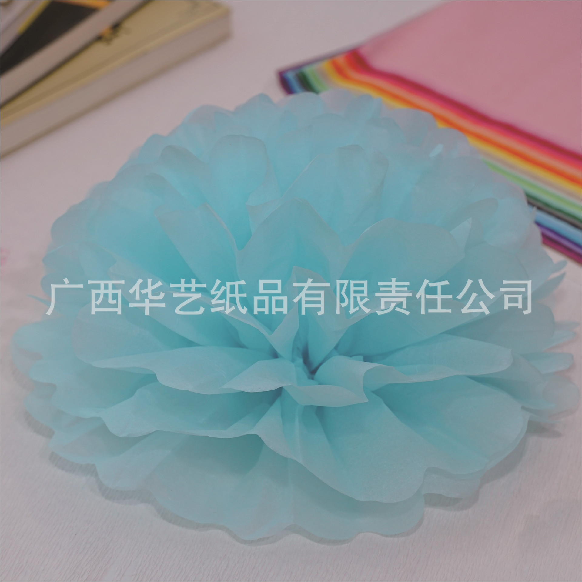 Bola de Flores de Papel Decorativo para Boda y Fiesta de Cumpleaños