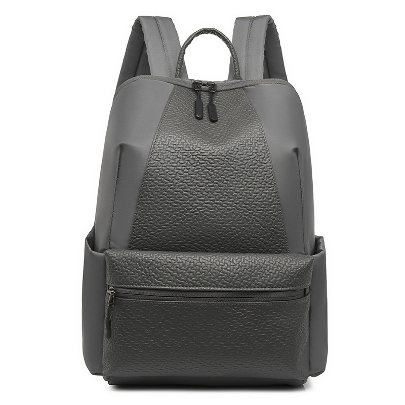 2023 nueva mochila Oxford casual para mujer, costura de moda, mochila para computadora de viaje al aire libre de gran capacidad retro