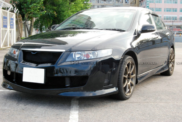 Suitable for Honda Accord Cl7 Generation Carbon Fiber Modification Parts Mugen Unlimited Full Set of Front Bumper, Side Skirts, Rear Lip and Rear Wing