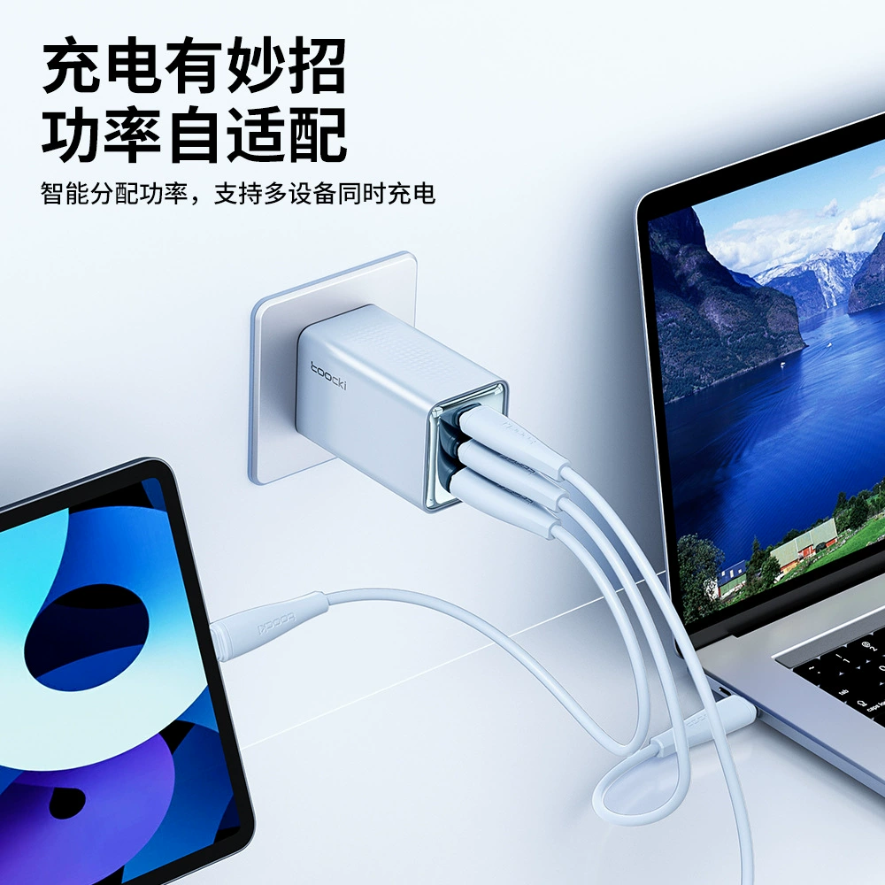 Популярный ultrafast 67W галлий нитрид зарядное устройство 2C1A для Huawei и серии Apple 15