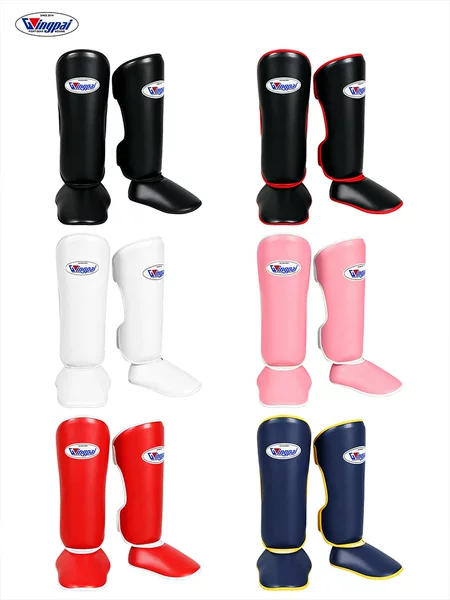 Professional Boxing Leg Guards for Adults and Children, Sanda Fighting, Muay Thai Shin Guards, Taekwondo Combat Protective Gear for Men and Women
