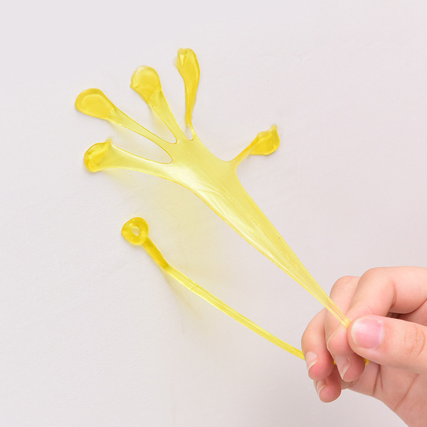 80 Nostalgic toy elastic telescopic sticky palm large palm climbing…