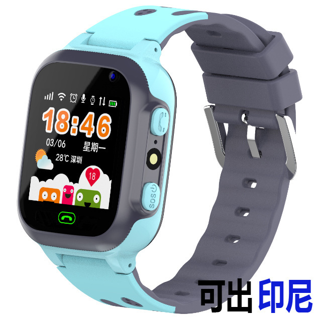 Spot wholesale Q12 with touch screen camera video call waterproof smart 4G children positioning phone watch