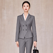 职业小西装套装女短款珠宝店前台接待工作制服医美整形会所美容院