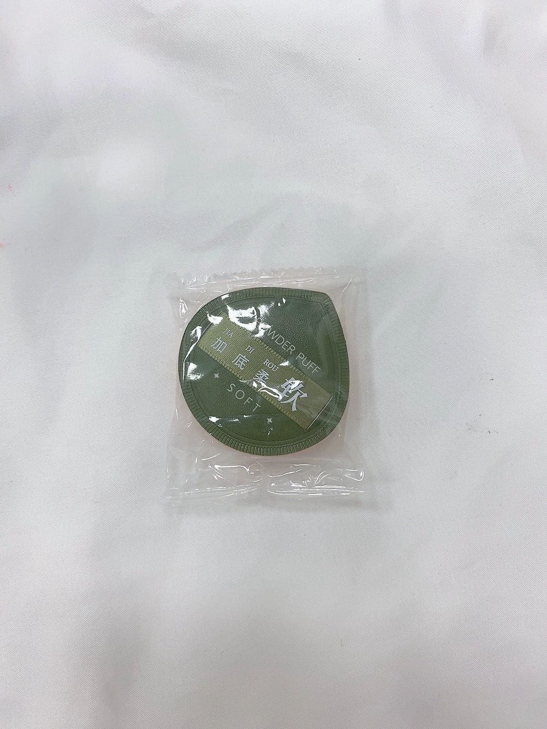 Спонж для макияжа UBUB Puff — тональный пудровый, водяная капля и квадрат, двойной смачиваемый/сухой, 2 штуки