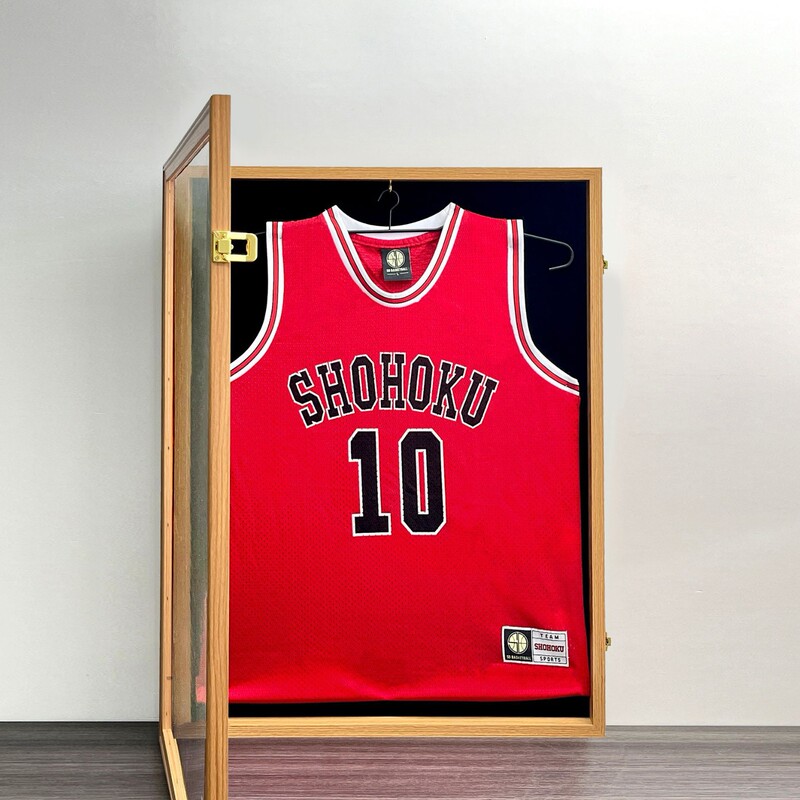 Jersey Non-Destructive Framed Photo Frame Storage Frame with Hanger, No Need for Hand-Sewn Jerseys, Easy to Collect and Display Picture Frame for Wall Hanging