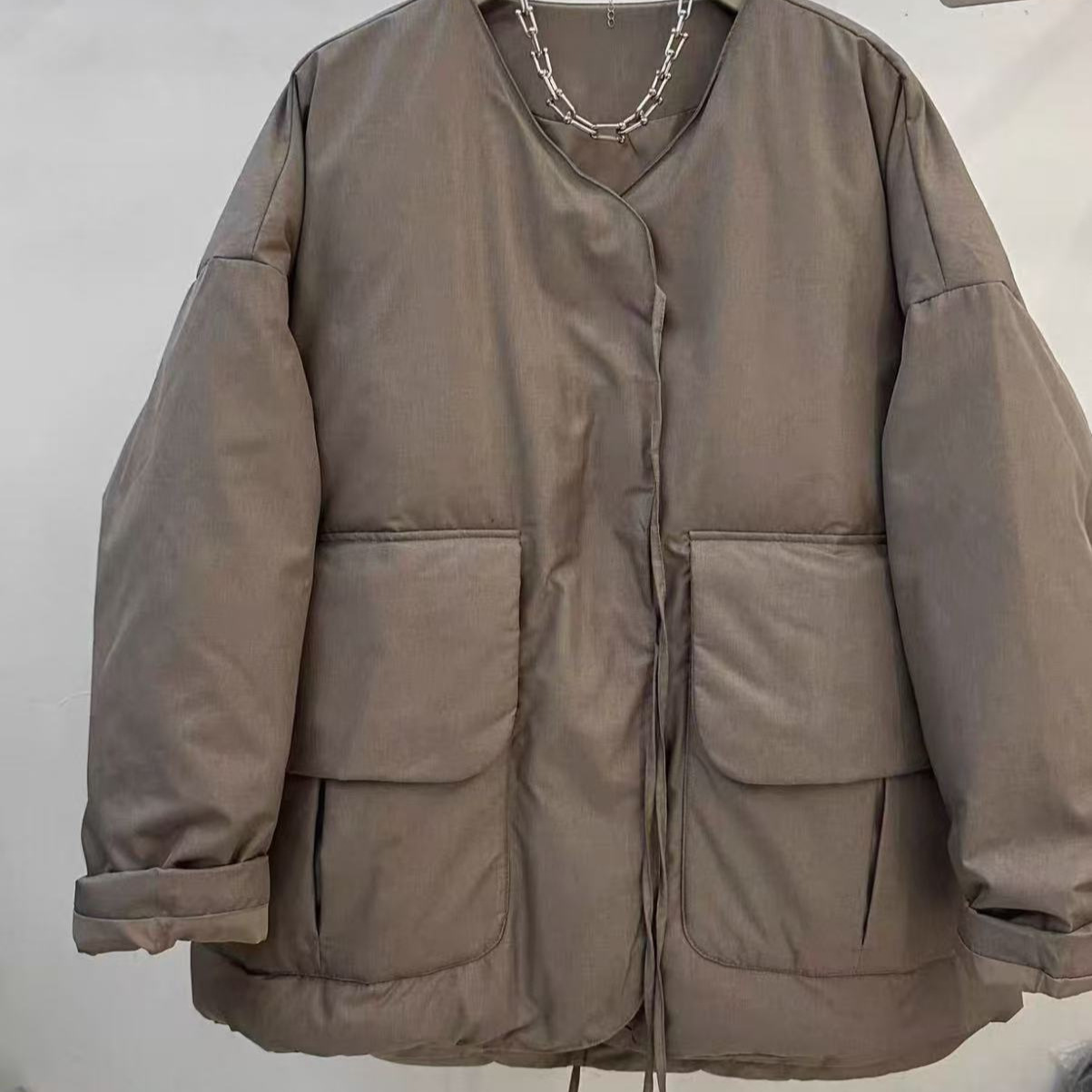 092现货四季青原版日系吸扣羽绒服不退换