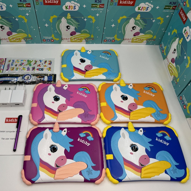 7inch Kids Tablet 6+128Gb Android Tablet Pc Android 13 Wifi Cross-Border Factory