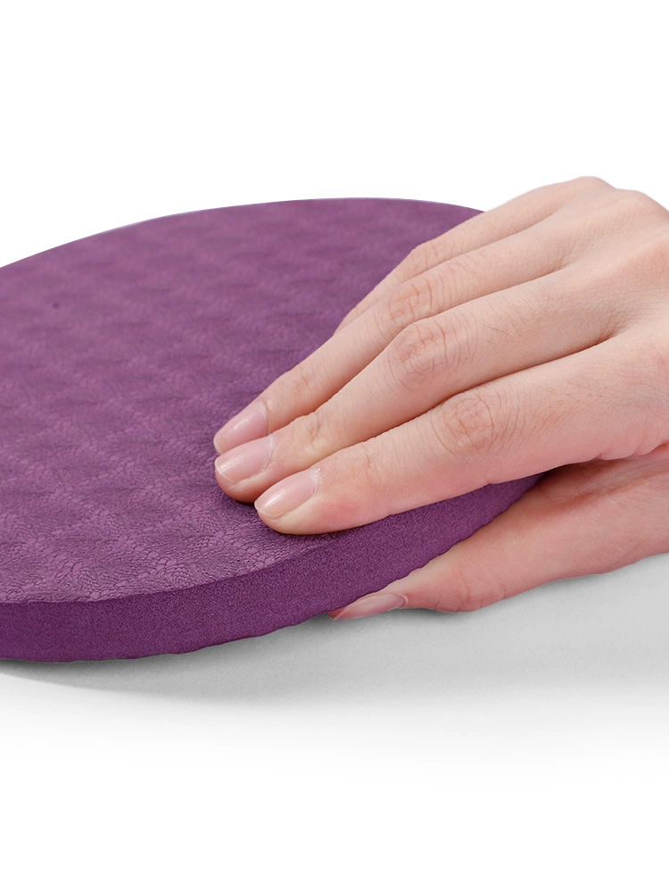 Р Round yoga tablet auxiliary support pad portable small block sports balance protects the elbow and knee -to -knee pair of anti -slip
