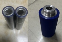 贴标机配件 贴标机定位覆标ＰU包胶辊轮  定位覆标