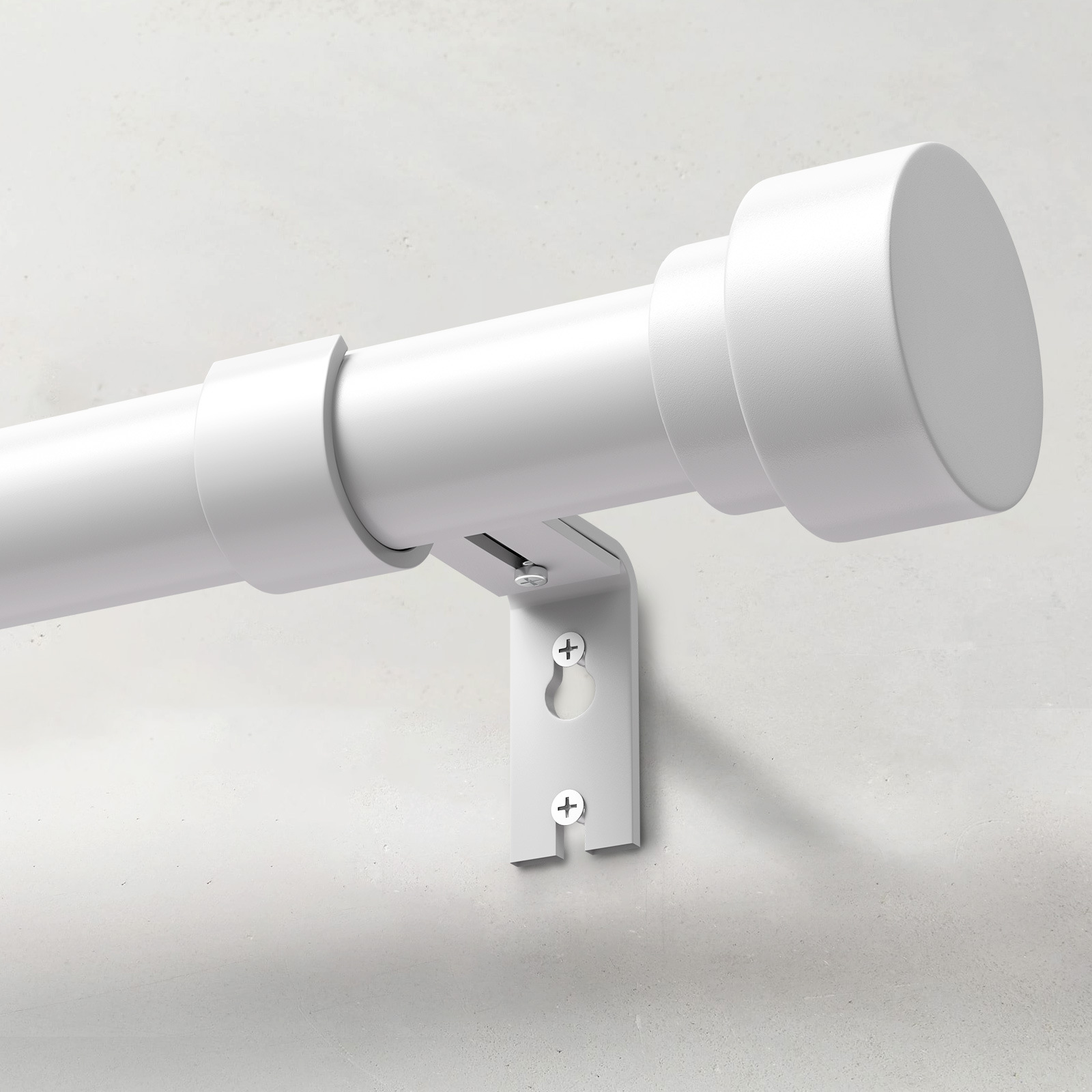 Hilo interior ajustable y telescópico poste romano conexión de hilo interior poste cortina segmentado Amazon modelo de venta caliente