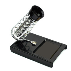 Soldering iron stand copper wire seat cleaning soldering iron tip electric soldering iron tip cleaning solder auxiliary work electric soldering iron placement table