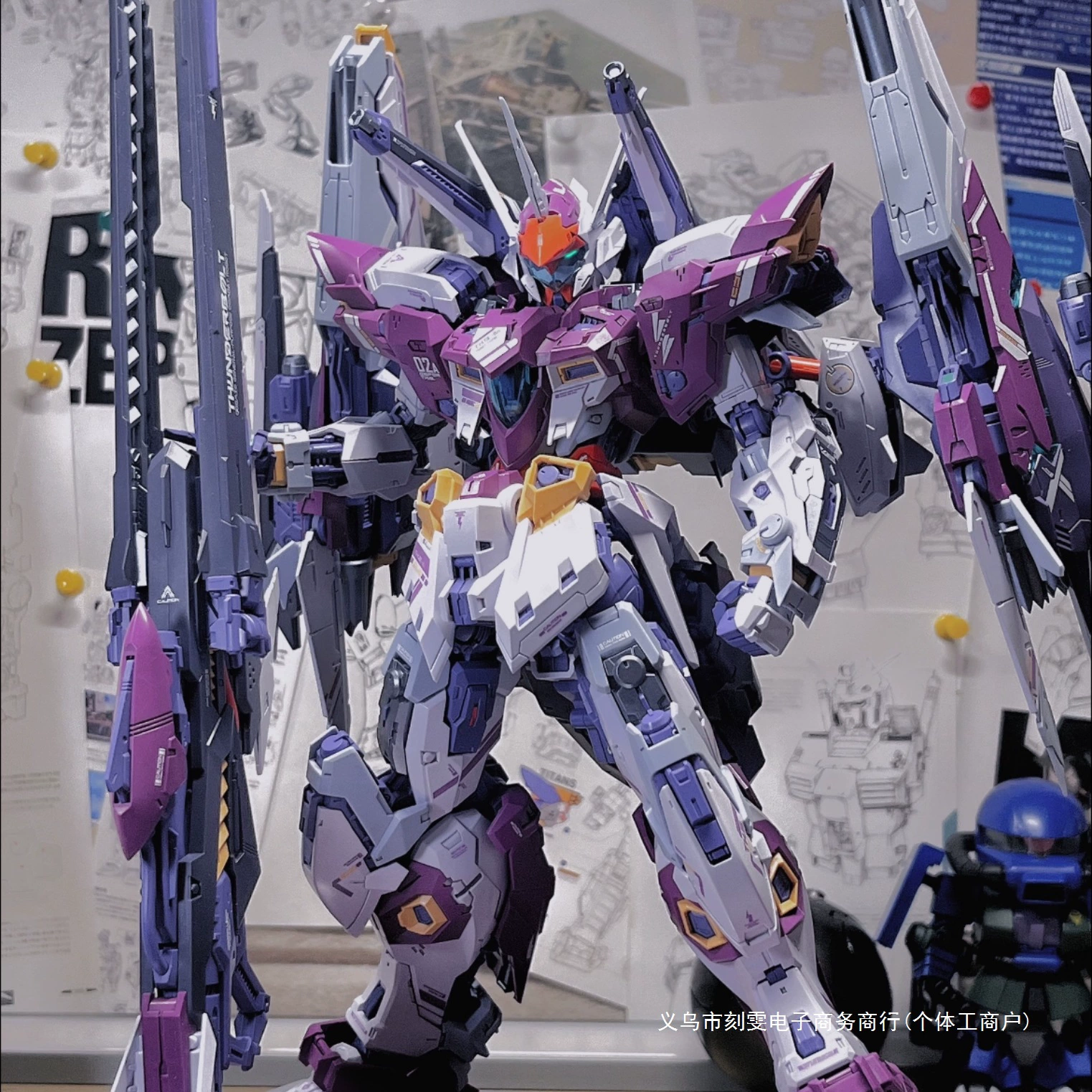 Gundam assembly model HG attack free series mecha model Babatos figure toy boy