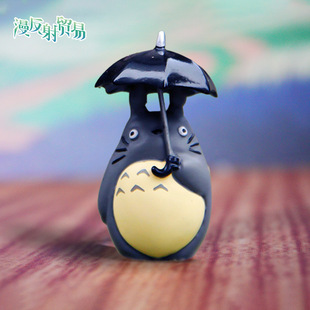 Umbrella Totoro Explosions Moss Micro Landscape Ornaments Tree Sump DIY Fleshy Plant Decoration Resin Worker