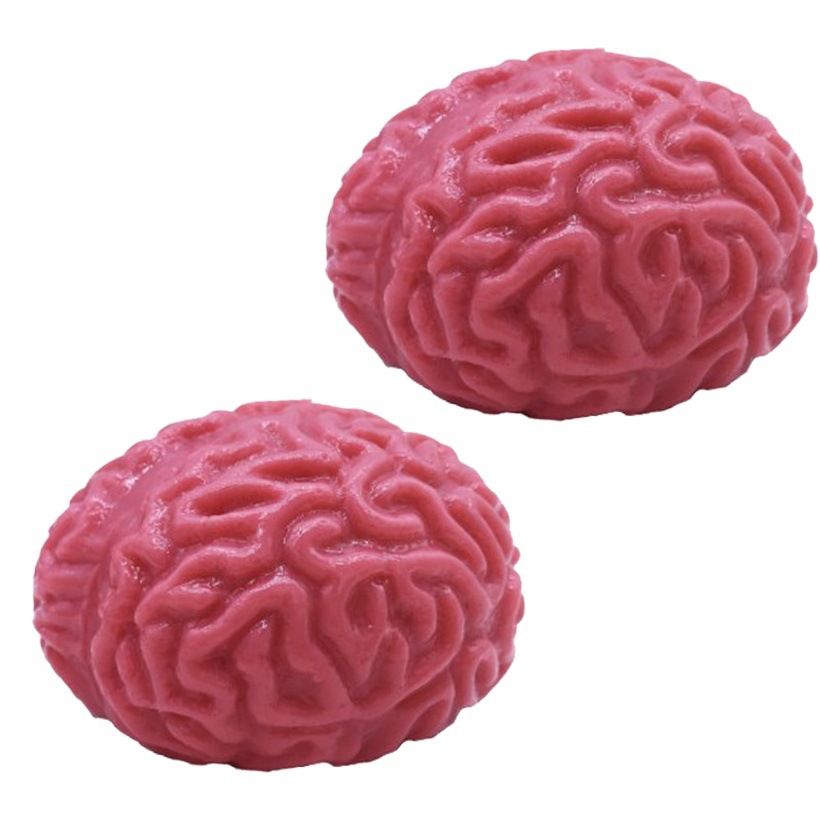 Transfronteriza TPR cerebro de goma suave Bola de descompresión de Halloween divertido creativo toda persona parodia Bola de descompresión novela Juguetes
