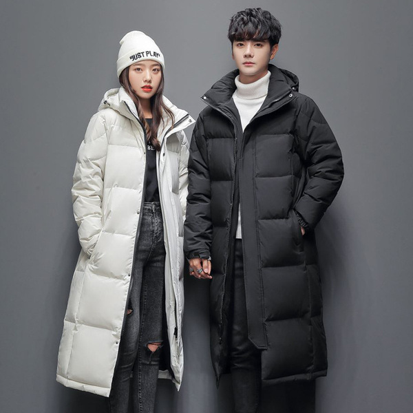 Long down jacket