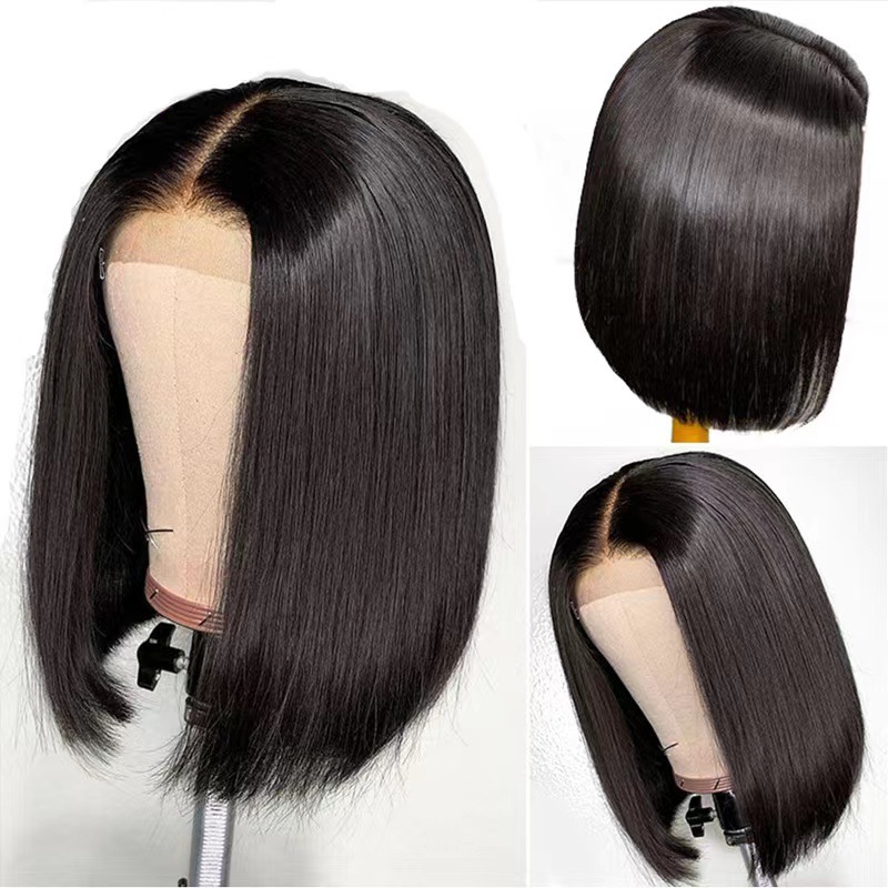 Home Occasion Women's Gender Simple Style Style Women's Simple Style Home High Temperature Wire Centre Parting Straight Hair Wigs