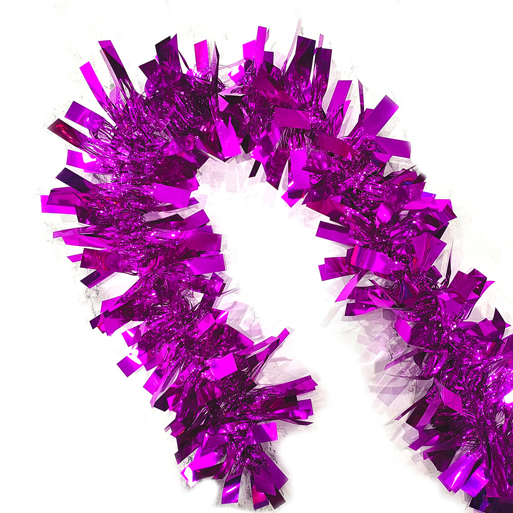 Fiesta de Navidad suministros de boda guirnalda rayas de color decoración de la habitación de la boda rayas de color engrosadas rayas de lana