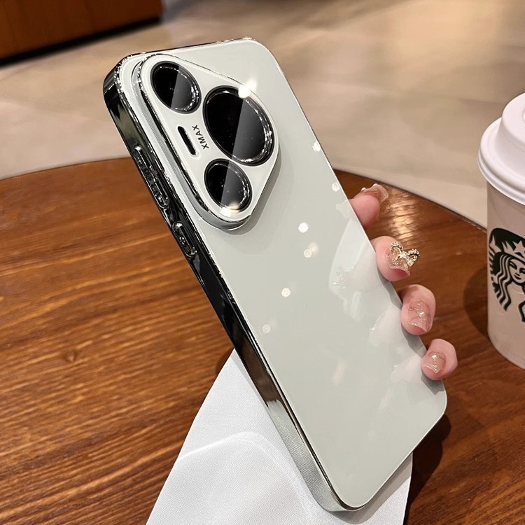 玻璃适用华为Pura80Pro手机壳2025新款p70pro带镜头膜p70pro+简约|undefined