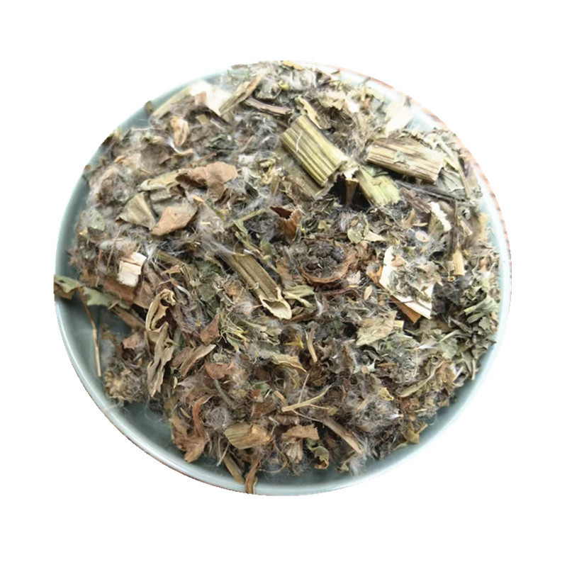 Dried Japanese Thistle Herb Da Ji 大蓟 Whole Plant 500g Traditional Chinese Herbal Tea and Decoction Ingredient in use