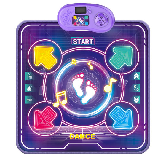 Cross-border Dance Blanket for Children Bluetooth Light Music Blanket Dance Parent-child Interactive Game Toy Game Blanket