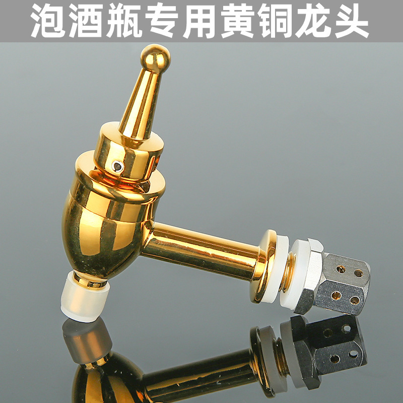 Glass wine bottle copper faucet 12mm wine bottle copper faucet anti-blocking wine jar wine barrel special copper water nozzle switch Glass wine bottle copper faucet 12mm wine bottle copper faucet anti-blocking wine jar wine barrel special copper water nozzle switch
