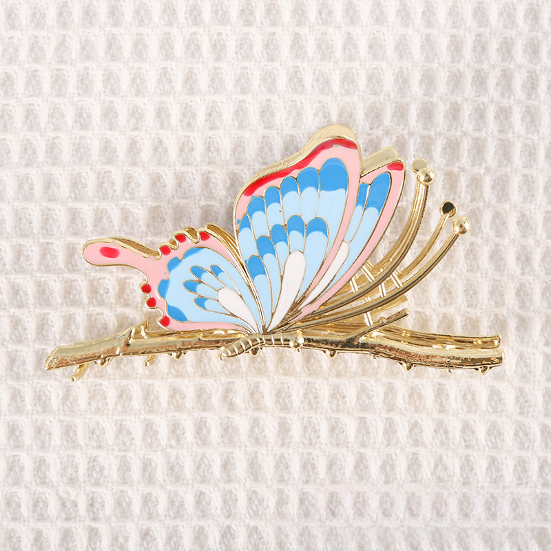 Elegáns pillangó hajcsat antik stílusban nőknek_voghion.com