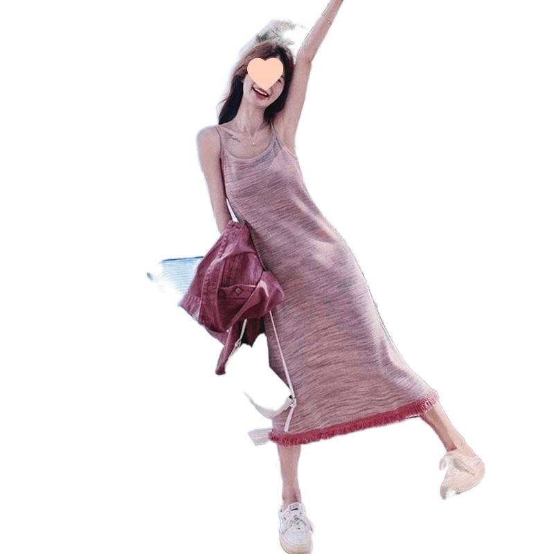 温柔风减龄其他外套连衣裙两件套女早秋2025新款超好看吊带连衣裙|undefined