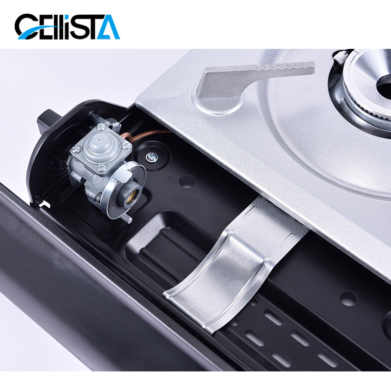 Портативная газовая плитка Cellista CBZ-8 ультратонкая