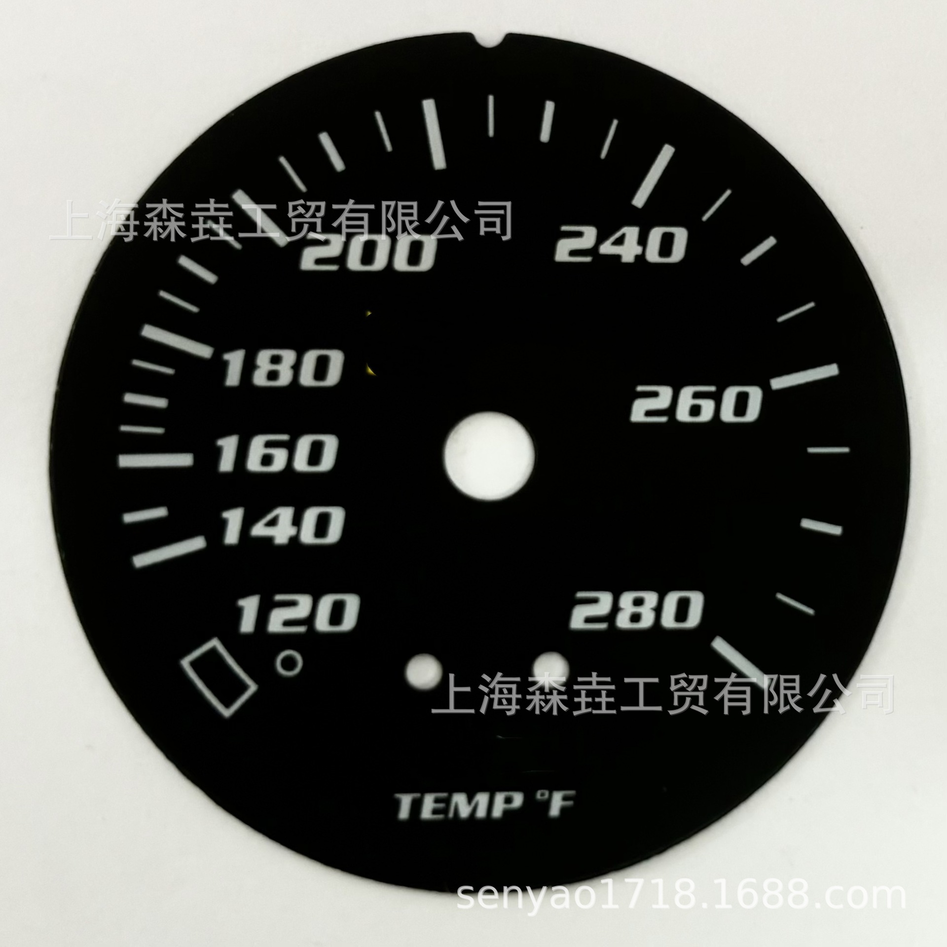 T221F 后法兰仪表盘安装式平尾杆粗6.35mm全不锈钢SS304