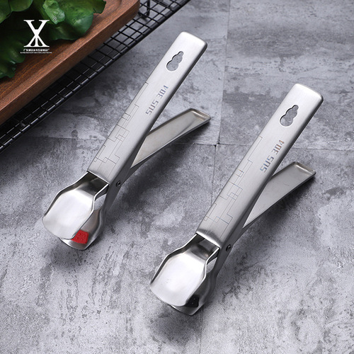 Recommended 304 stainless steel anti-scalding clip, household silicone anti-slip plate lifter, anti-scalding bowl and plate clamp, Taishan bowl clip