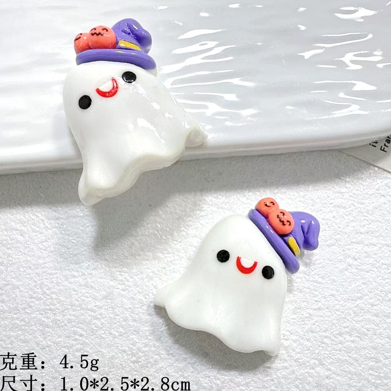 卡通万圣可爱鬼蝙蝠树脂配件diy 奶油胶手机壳发夹发饰水杯钥匙扣|undefined