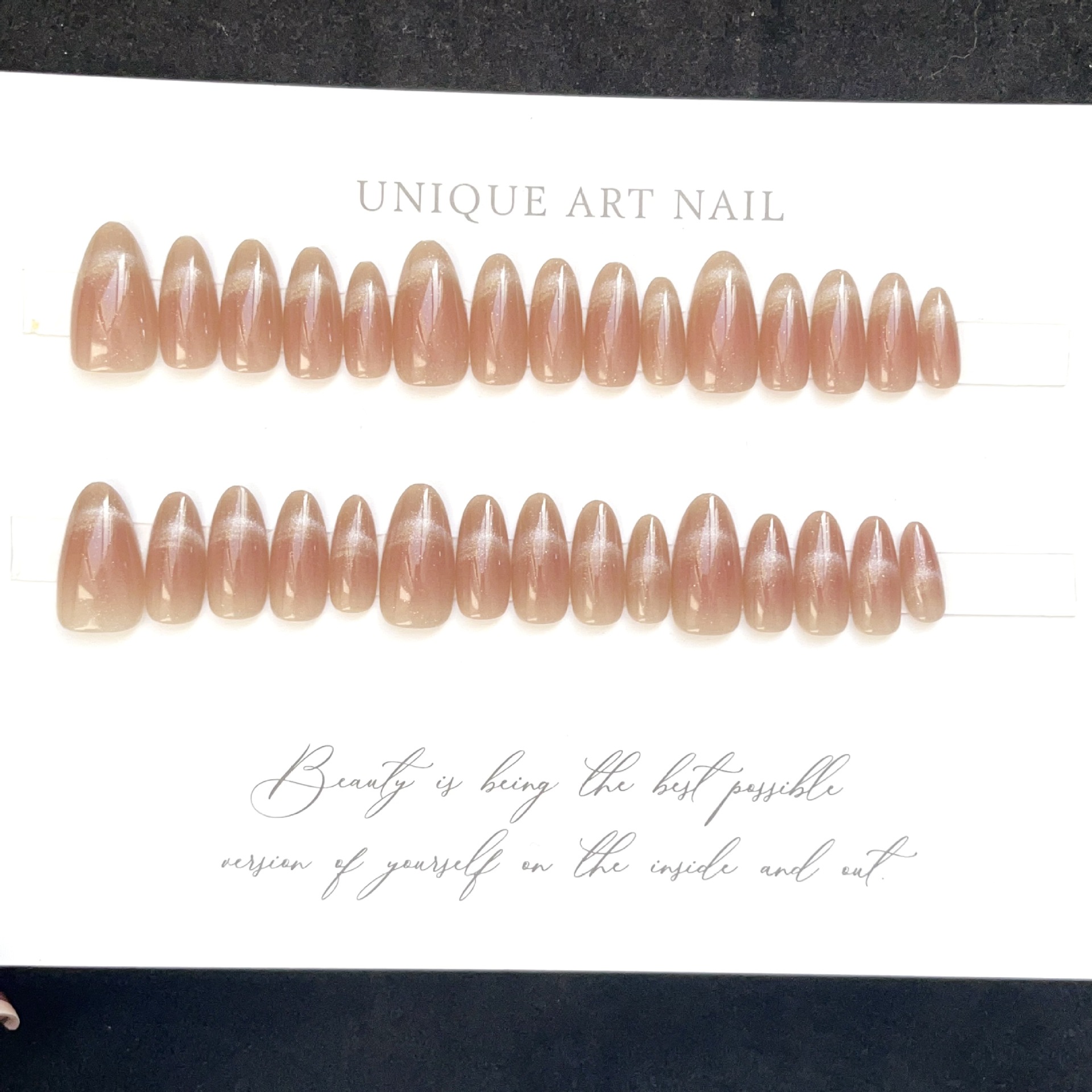 Use manicura rubor sonrisa use manicura-rubor corto blanco para manicura terminada desmontable