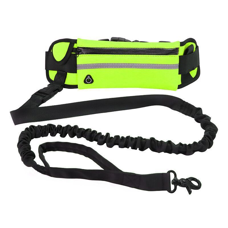 スポーツ アウトドア ランニング ウエストバッグ セット ペット用リード 犬用リード 犬用散歩用リード セット|undefined