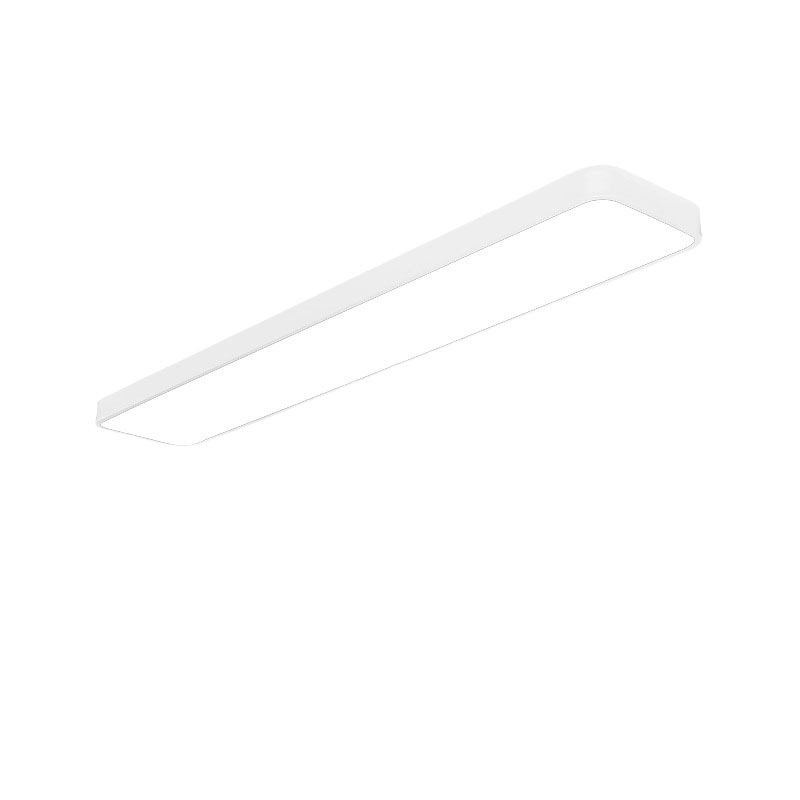 lámpara de techo de inducción led lámpara de entrada rectangular ultra delgada sala de estar lámpara de vestuario lámpara de pasillo moderna simple