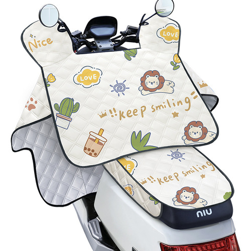 Beimei Electric Vehicle Windshield Quilt Thin Small Battery Vehicle Four-Season Summer Women's Sunscreen Wholesale