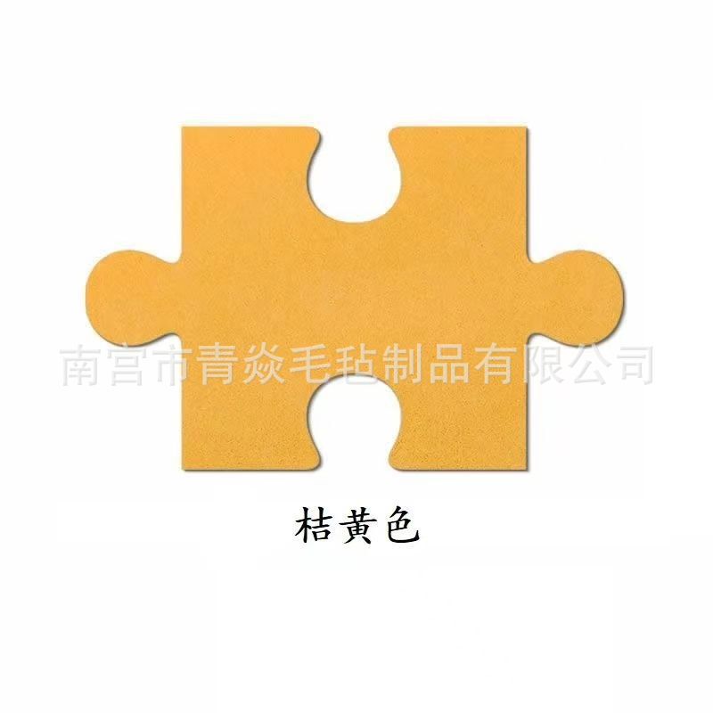 インスタ風パズルフェルト壁飾り 自己粘着メッセージボード フォトウォール背景 メモ表示ボード インスタ風パズル|undefined
