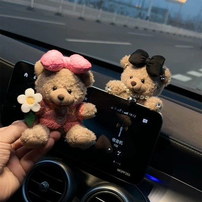 Car ornaments cartoon central control plush