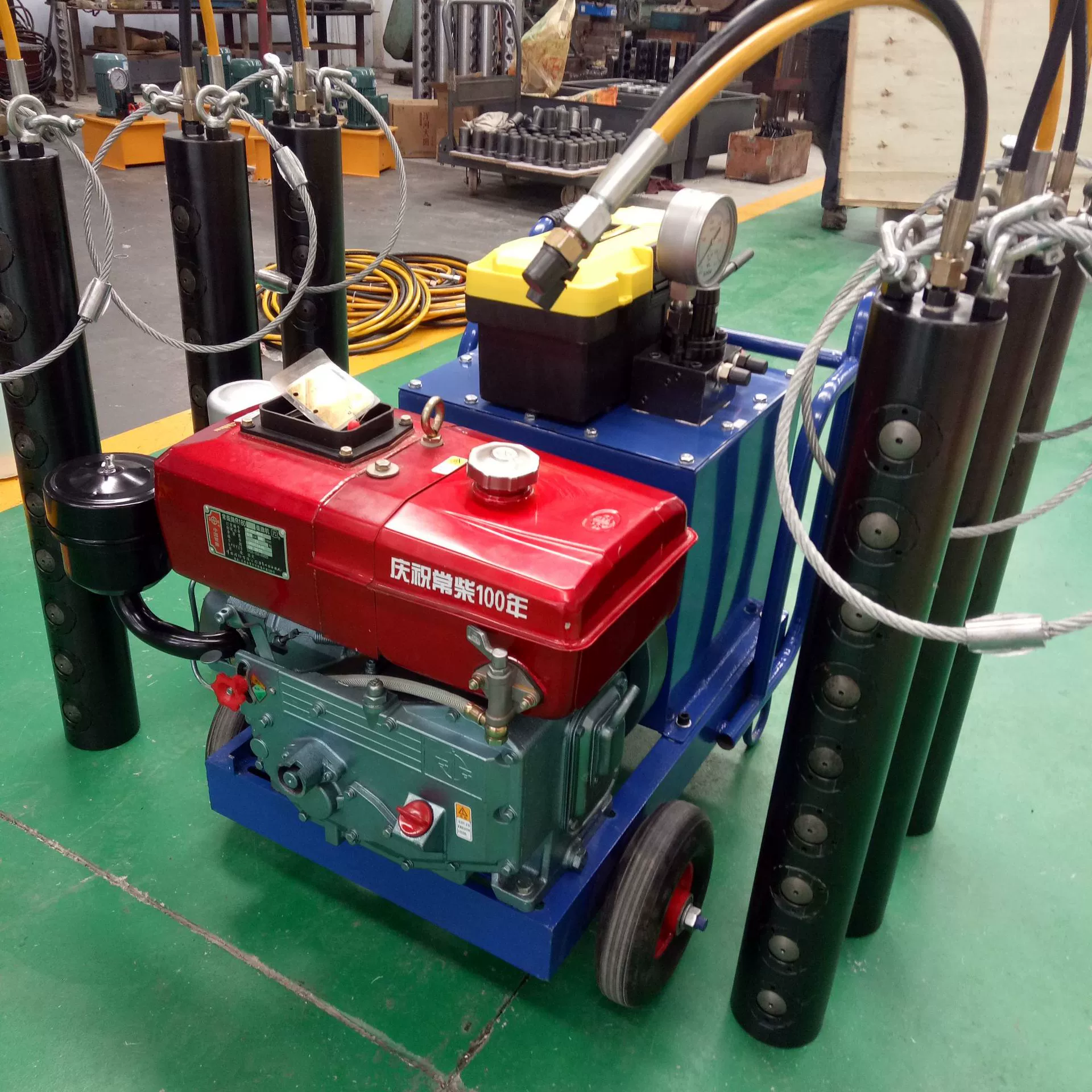 Прямые продажи с фабрики, гидравлический стержень для разделения камней типа 130, производитель гидравлического источника для разделения камней типа 180