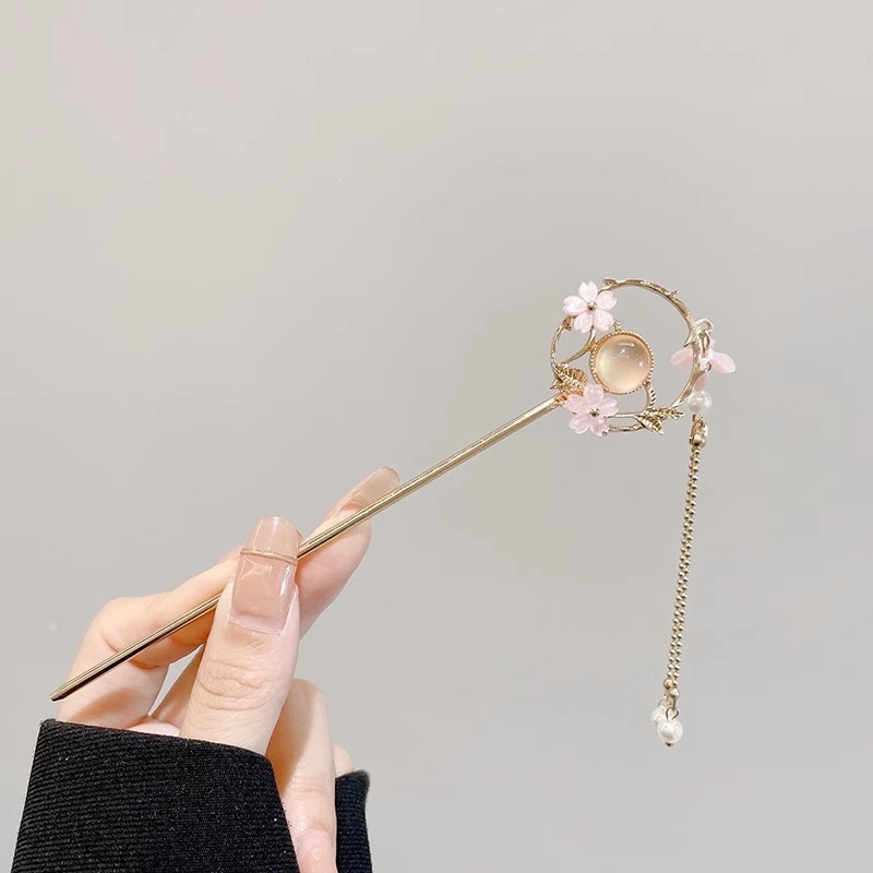 El estilo de alta sensación de miniatura caballo falda clip de cabello nuevo estilo chino tocado antiguo clip de cabello estilo nacional clip de cabello paso de cabello para mujeres image 54