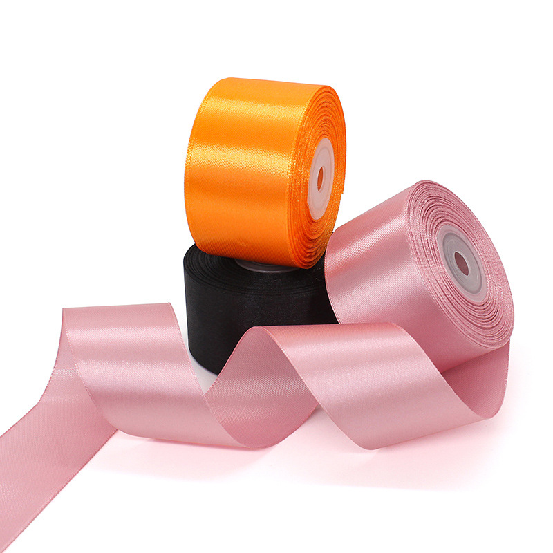 Fabricante 4cm Rose Ribbon Cinta de boda Regalo de flores Envases de pastel Cinta Cinta al por mayor