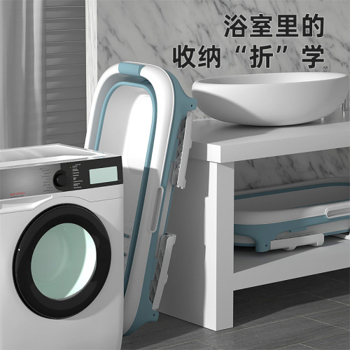 Large Home Use Baby Bathtub Spa Pool Baby Swimming Pool Adult Plastic Insulated Foldable Bathtub
