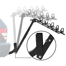 Car-Mounted Bicycle Rack with Car bike rack