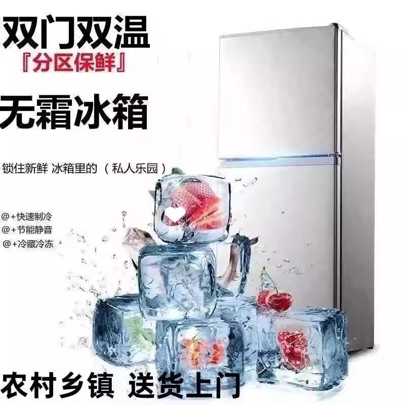 【一级能效】志高风冷无霜家用两门双门冰箱小型能效节能省电三门|undefined