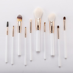 Factory direct sales of 10 makeup brushes, wool powder brush, eye shadow brush, complete set of beginner makeup brushes