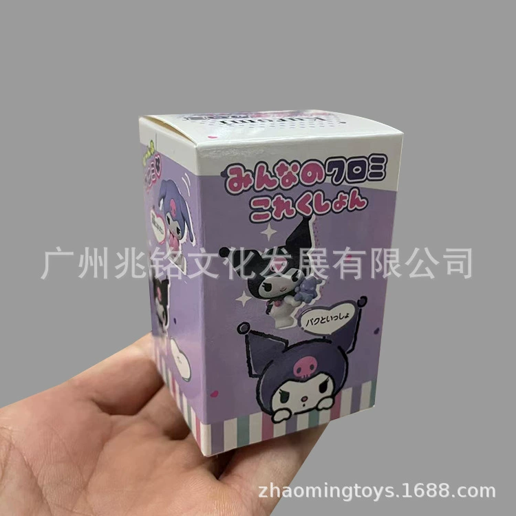 Пакет неоновых эмоций Little Witch Kuromi, Happy Texe и Ghost Box, бокс-слот Blind Box Grabbing